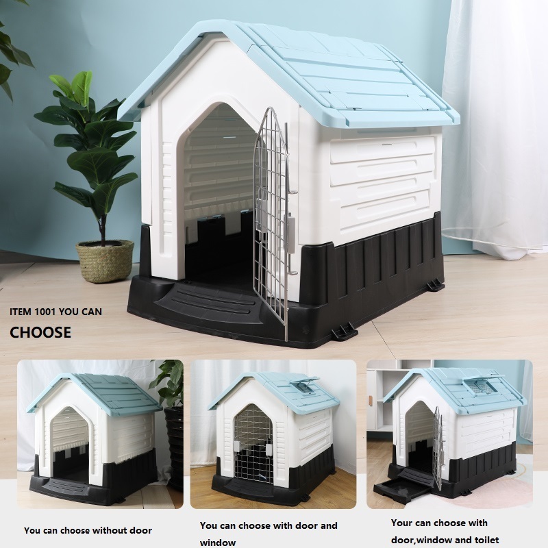 Wholesale modern plastic large dog house outdoor waterproof pet house