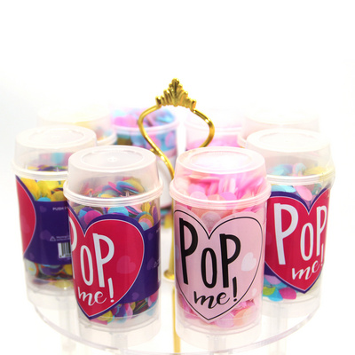 Wholesale Eco-friendly gender reveal Push Pop confetti popper Manufacturers