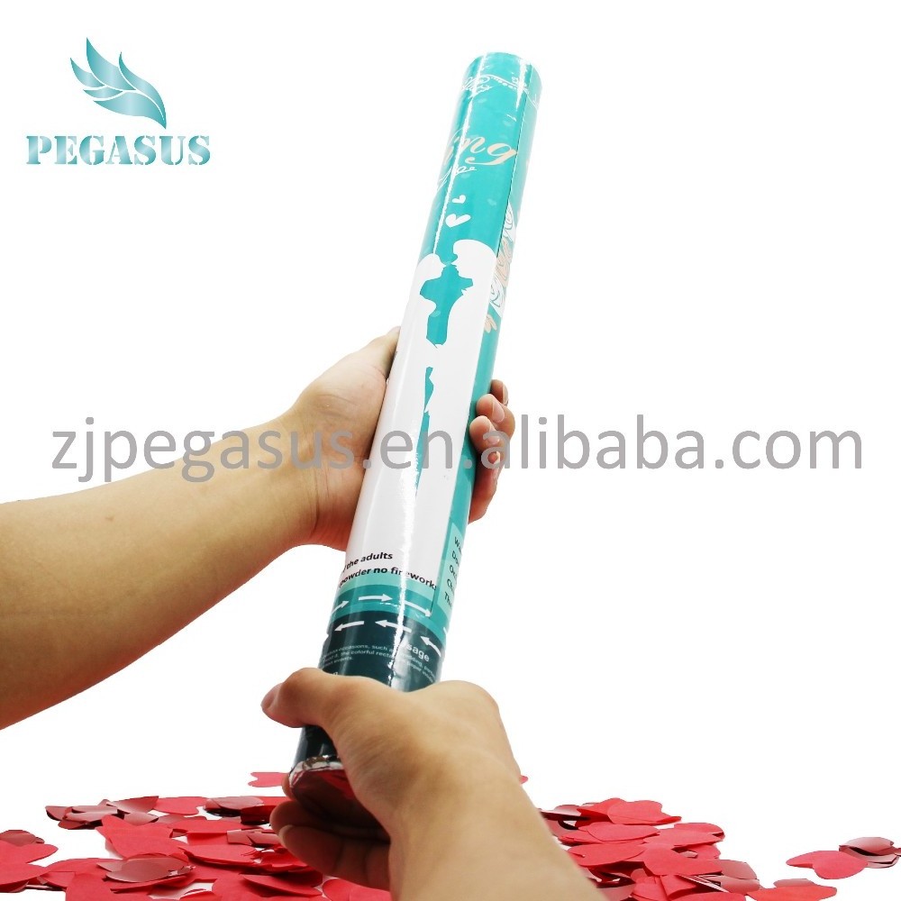 Party popper confetti shooter confetti cannon for wedding or celebration