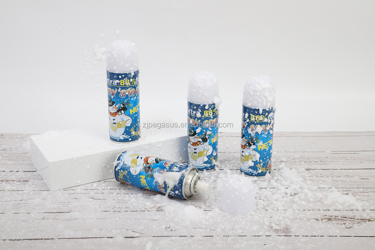 Best quality silly snow spray party string spray snow for christmas or parties