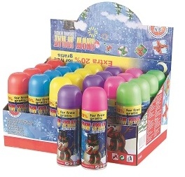 Window outdoor artificial crazy snow spray