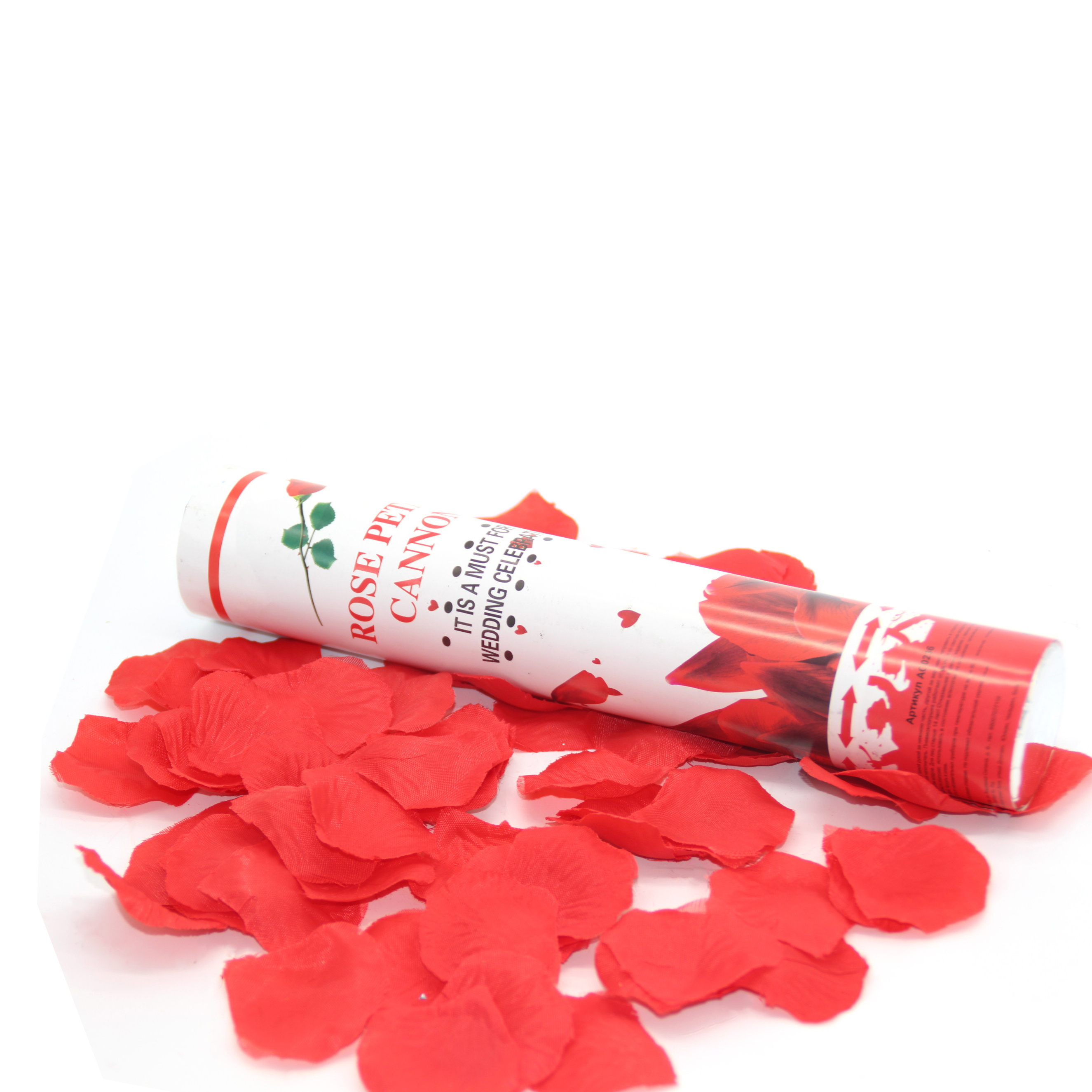 wedding party popper party supplies rose confetti cannon with red rose petals wedding supplies  confetti cannon