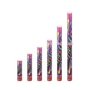 Gold confetti party poppers shooter/confetti streamer launchers