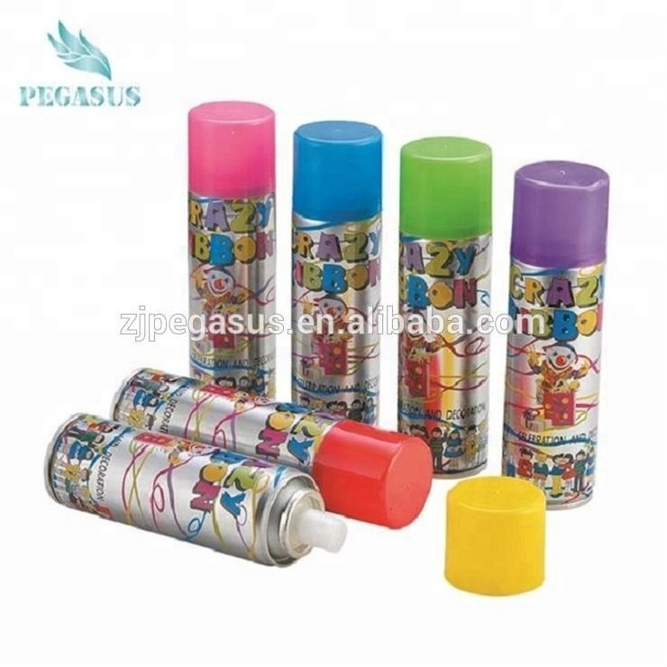 Biodegradable Silly String Spray Edible Silly String Christmas Party Decoration Letterpress Printing Event & Party Supplies 45g