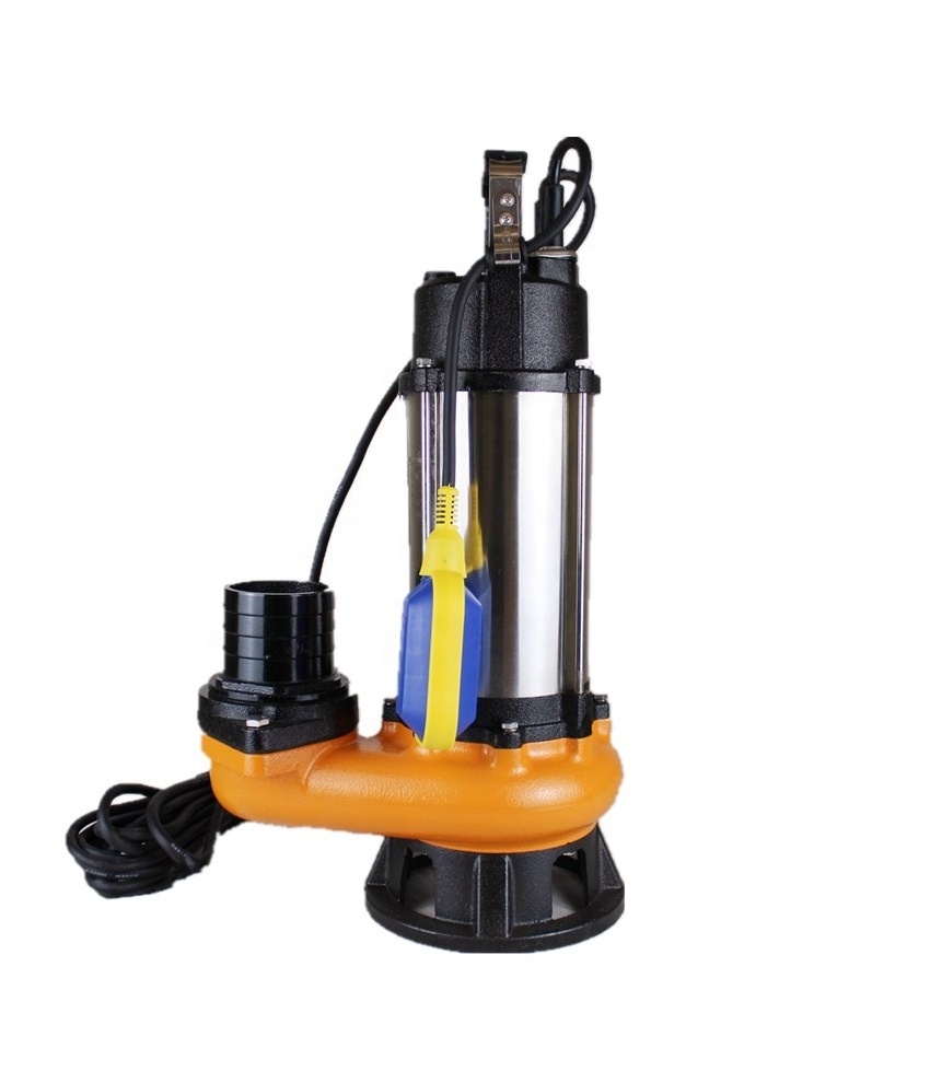 3Inch 2HP 220V Stainless Steel Electric Dirty Water pump Submersible Sewage water Pump For Home