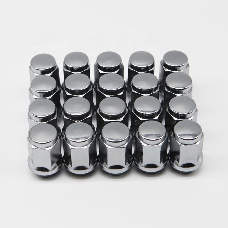 Chrome Cone Seat Style Lug Nut Set (M14 x 1.5 Thread Size)