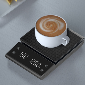 New Customized 3kg Electronic Waterproof Multifunction Small Digital Coffee Scale With Timer Function