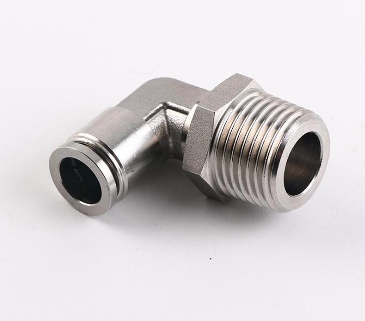 pneumatic 4mm-16mm tube hose push in air control male elbow tube quick connector fitting