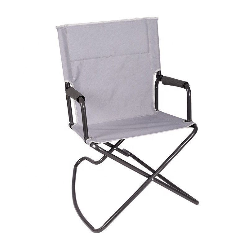 Wholesale outdoor camping folding rocking lawn chair wide rocking chair