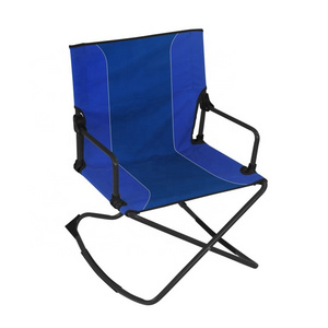 Wholesale outdoor camping folding rocking lawn chair wide rocking chair