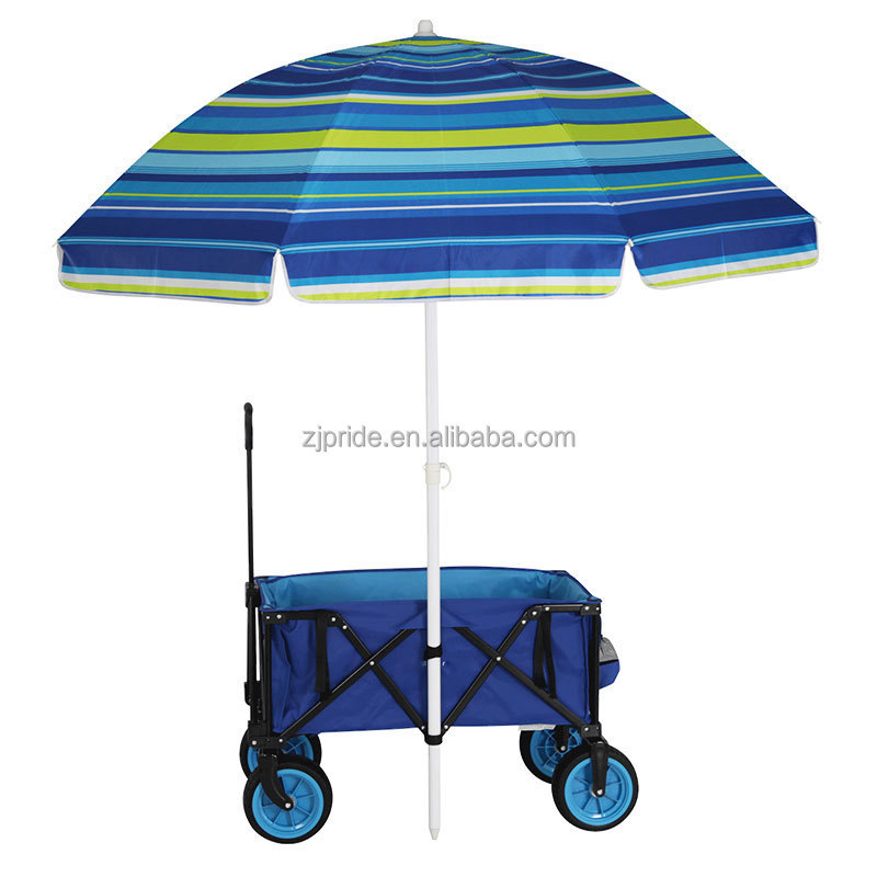 Adult Height Adjustable Quad Fold Camping Cart WagonFolding Utility Camping Wagon Cart Outdoor for beach wagon big wheel