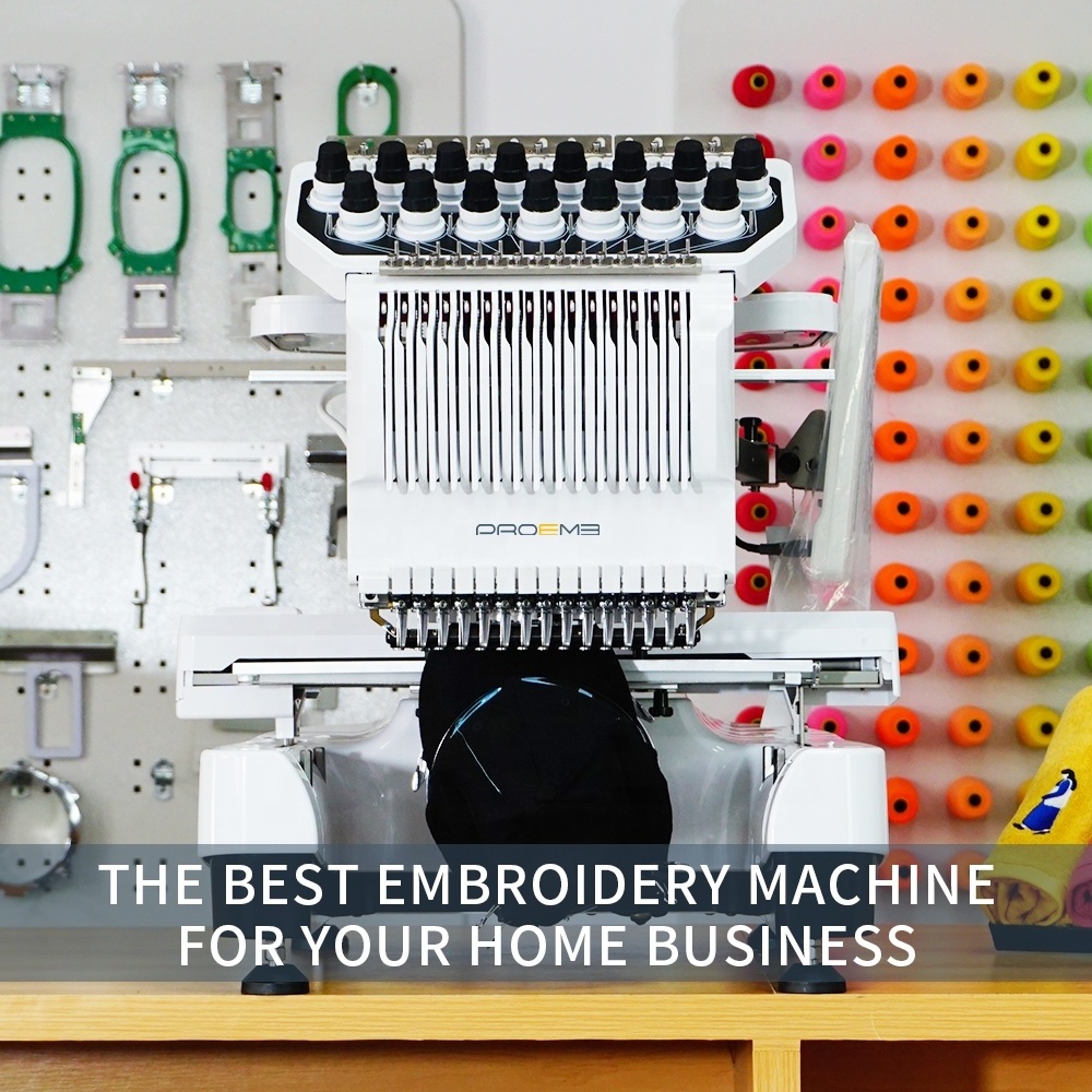 PROEMB single head embroidery machine