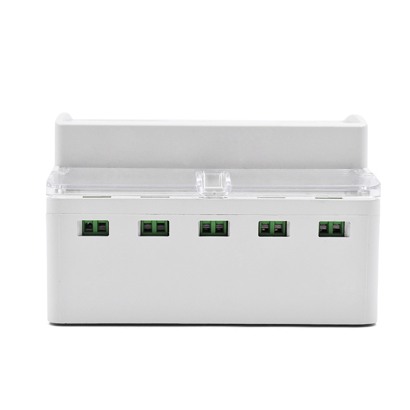 3 PHASE four wire card prepaid guide rail watt hour meter 30(100)A ...