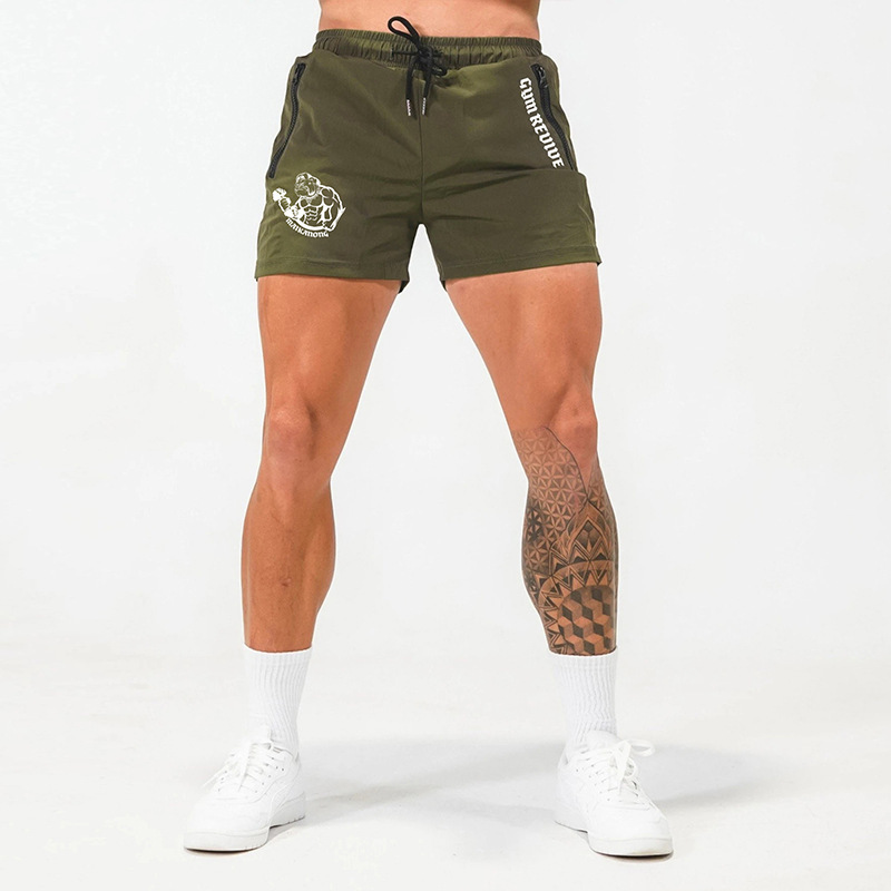 Men's sports shorts fitness training outdoor quick-dry football jogging shorts summer new models shorts