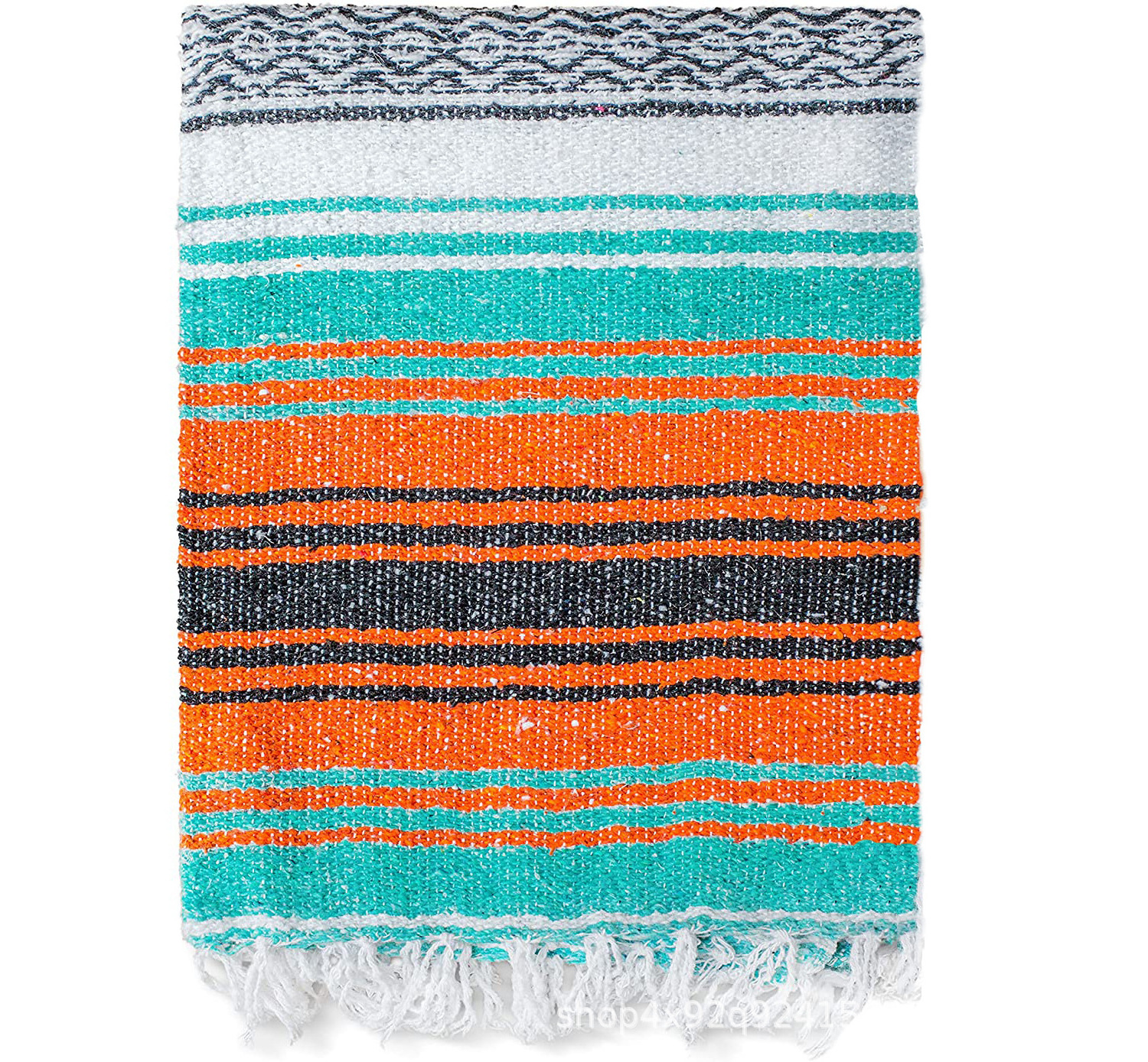 Mexican Style Woven Shawl Geometric Multiple Patterns Home Picnic Sofa Yoga Pilates Blanket