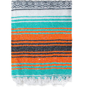 Mexican Style Woven Shawl Geometric Multiple Patterns Home Picnic Sofa Yoga Pilates Blanket