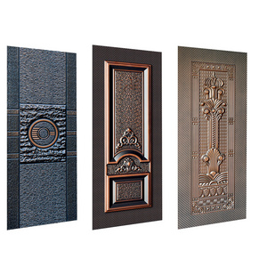 Qichang Passage Inlet Anti-Kick Fire Rated Door Plate Steal Door Skin Metal Iron Sheet