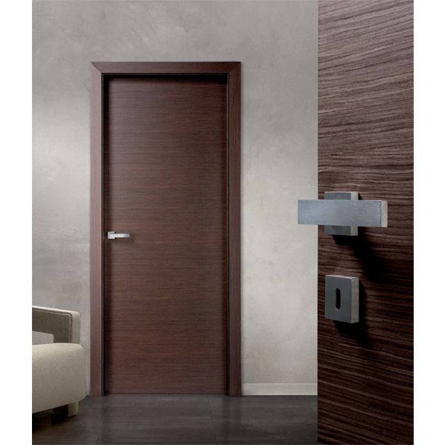 Hot Sale  Morden Security Simple Design Wooden Interior PVC  WPC Glass Door Panel For Bathroom Living Hotel  bathroom house