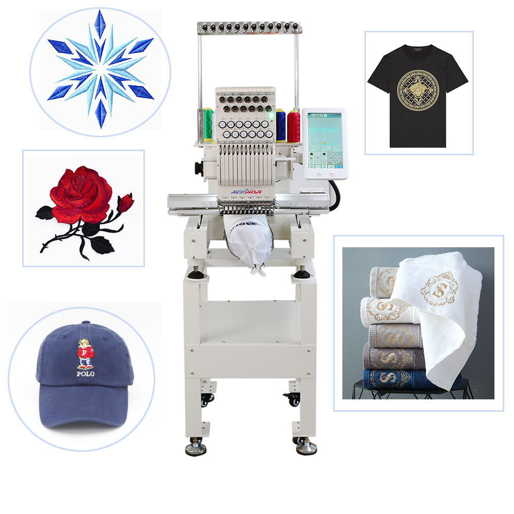 Mini Cheap Home Industrial Maquina Bordadora Brodeuse Petit Logo Embroidery Machine