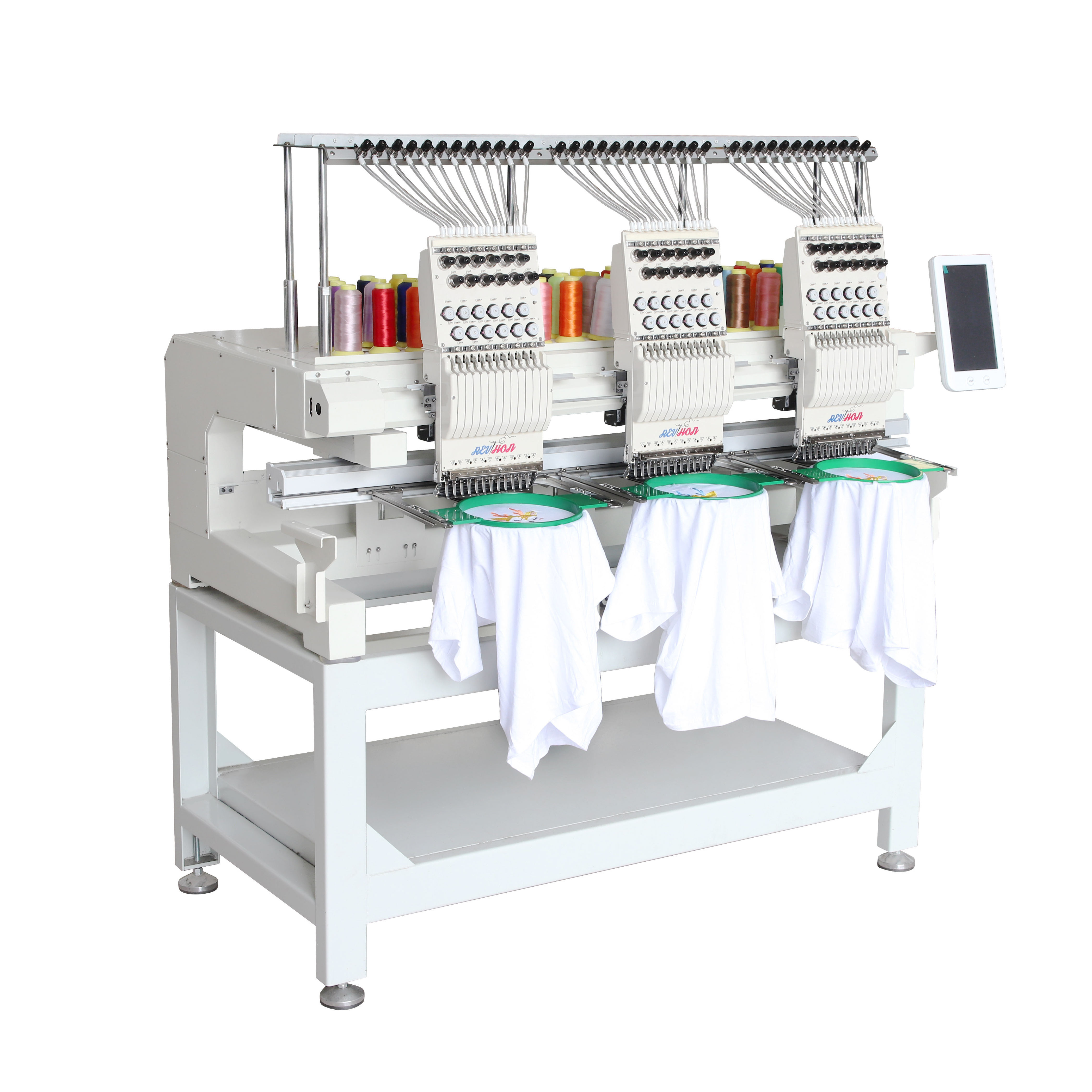 QHM Single Head with Large Size for Price Flat Computerized Embroidery Machine Price Embroider Machine