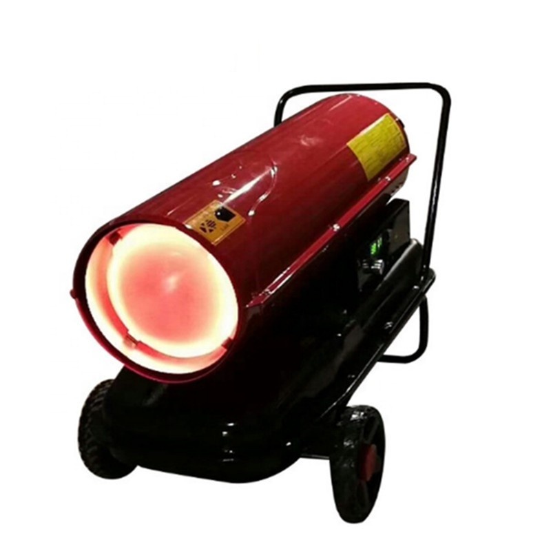 20KW Freestanding Industrial Fuel Heating Equipment Warm Air Blower Kerosene Oil Diesel Heater Fan