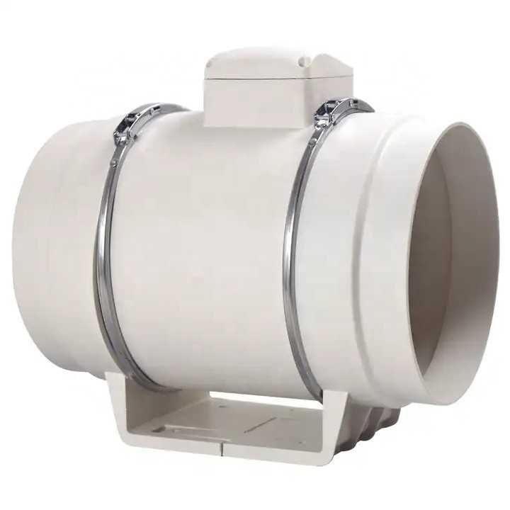 Hot Sale High Air Pressure Centrifugal Fan Inline Duct Exhaust Fan Silent Mixed Flow Ventilation Booster Pipeline Fan