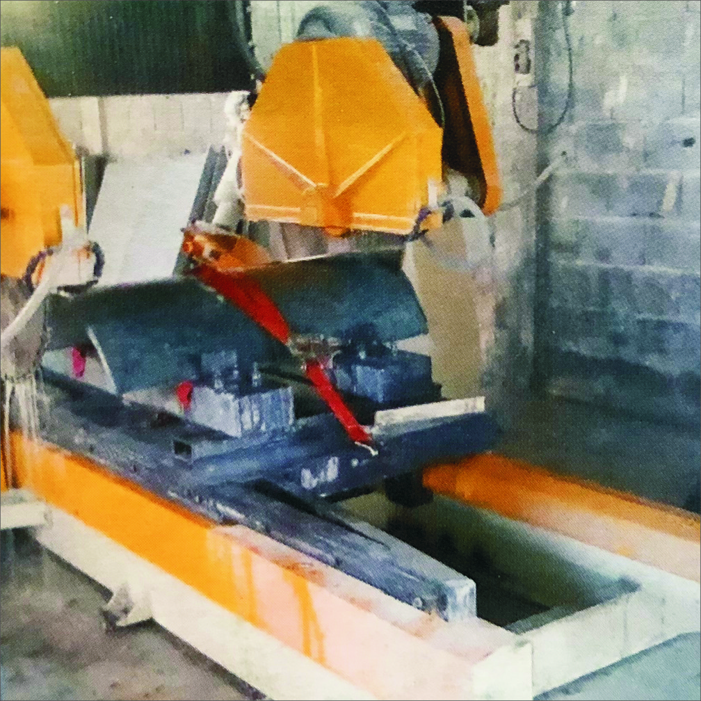 Changzhi Qipin STM2500-2-1 Circular Slab Edge Cutting Machine/Stone cutting machine used for marble granite stone slab