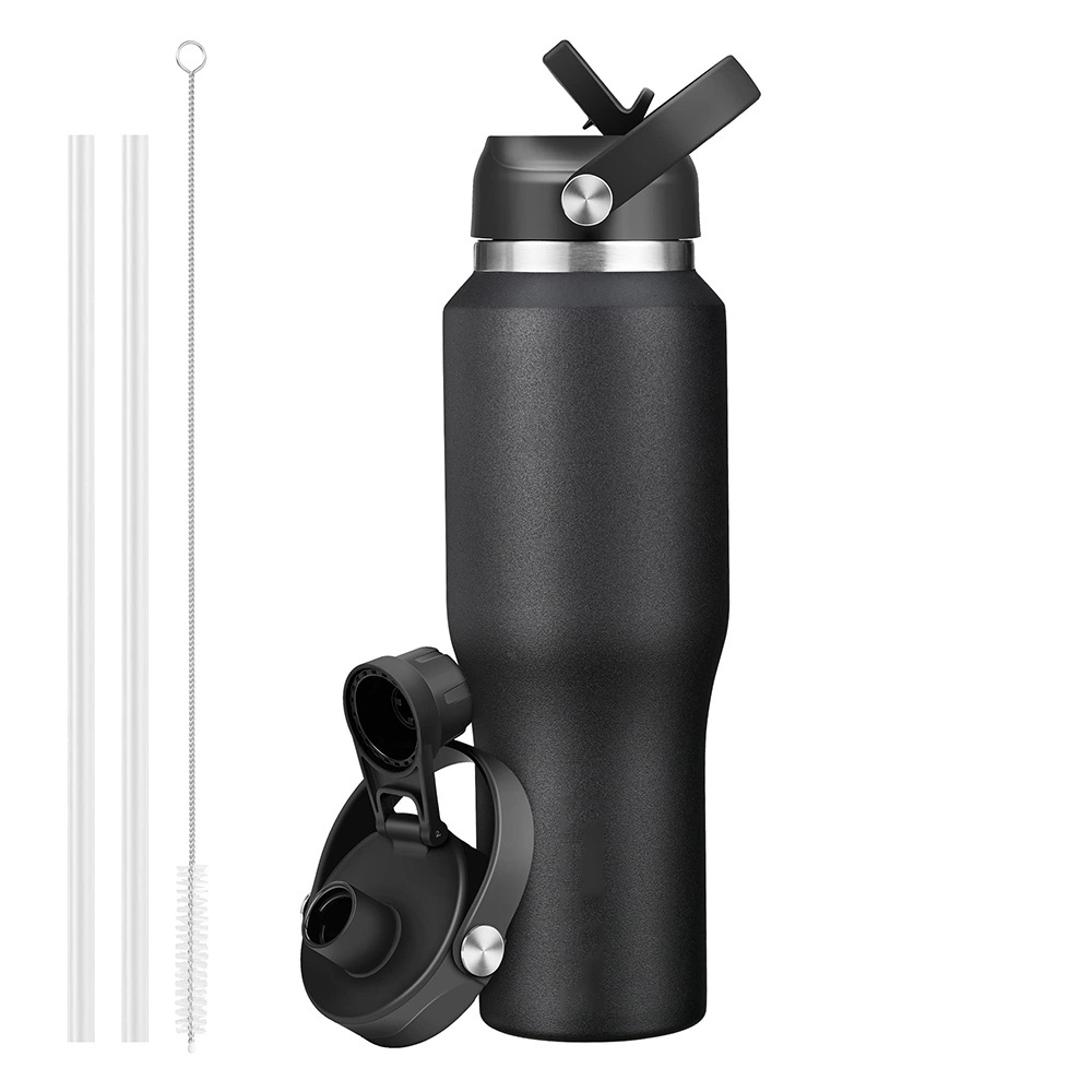 Thermal Termos water bottle stainless steel vacuum flask insulated water bottle with straw lid