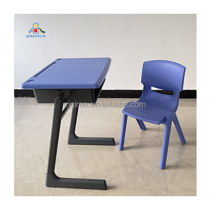 High quality cheap plastic school set, kindergarten furniture kids table and chairs