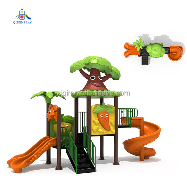 Top selling Children's Amusement Park Playground Manufacturers Play Equipment School Slides Set