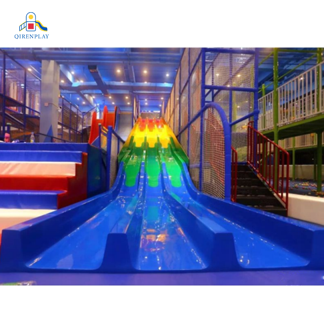 Specializing in manufacturing outdoor custom fiberglass water slides for sale pool slides