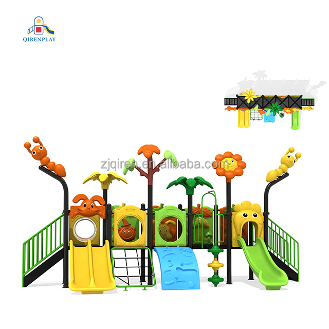 Top selling Children's Amusement Park Playground Manufacturers Play Equipment School Slides Set