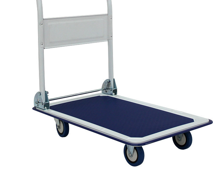 Supplier trolley heavy duty collapsible folding platform trolley for hotel and industrial transport