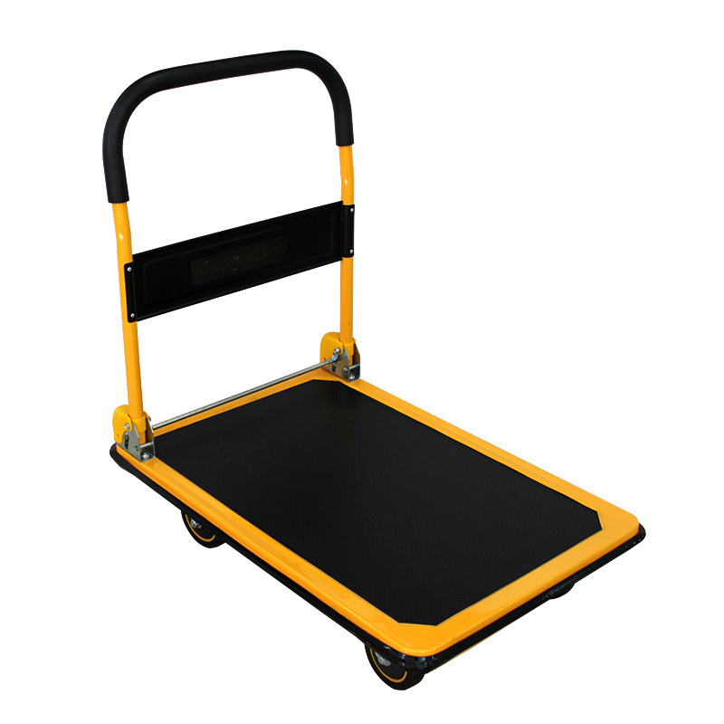 Factory Hot Sale Platform  cart Wholesale Price Industrial Heavy Duty Folding Transport Trolley