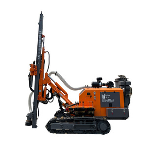 DTH drilling machine for mining blasting holes