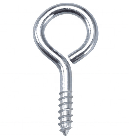 Hook Screws Cup Hook Eye screw L-type screw,zinc-plated/blind-plated,nylon-plated