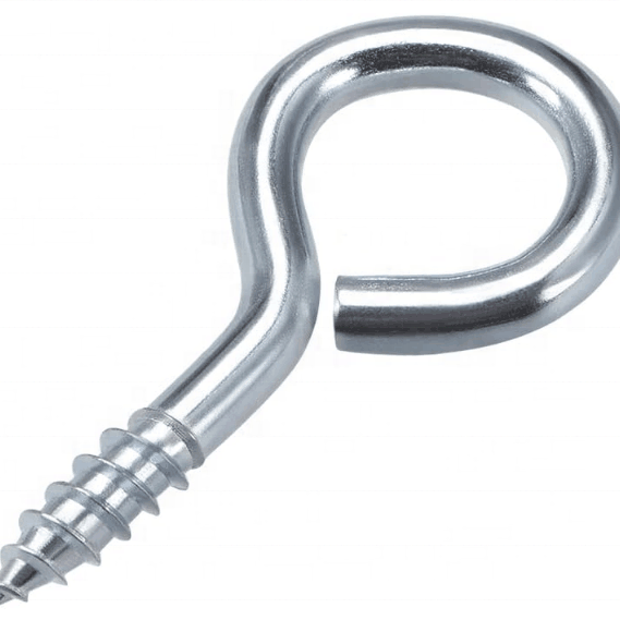 Hook Screws Cup Hook Eye screw L-type screw,zinc-plated/blind-plated,nylon-plated