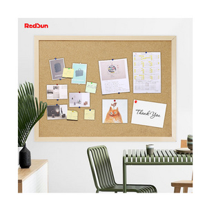 Bulletin Board Manufacturer Wholesale Cork Decorative Hanging Pin Memo Message Bulletin Cork Notice Board Cork Board