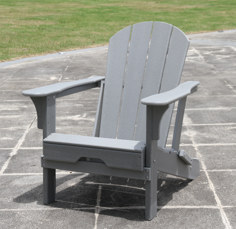 Factory Best-seller HDPE Adirondack Folding chair Oversized For Outdoor Garden Patio