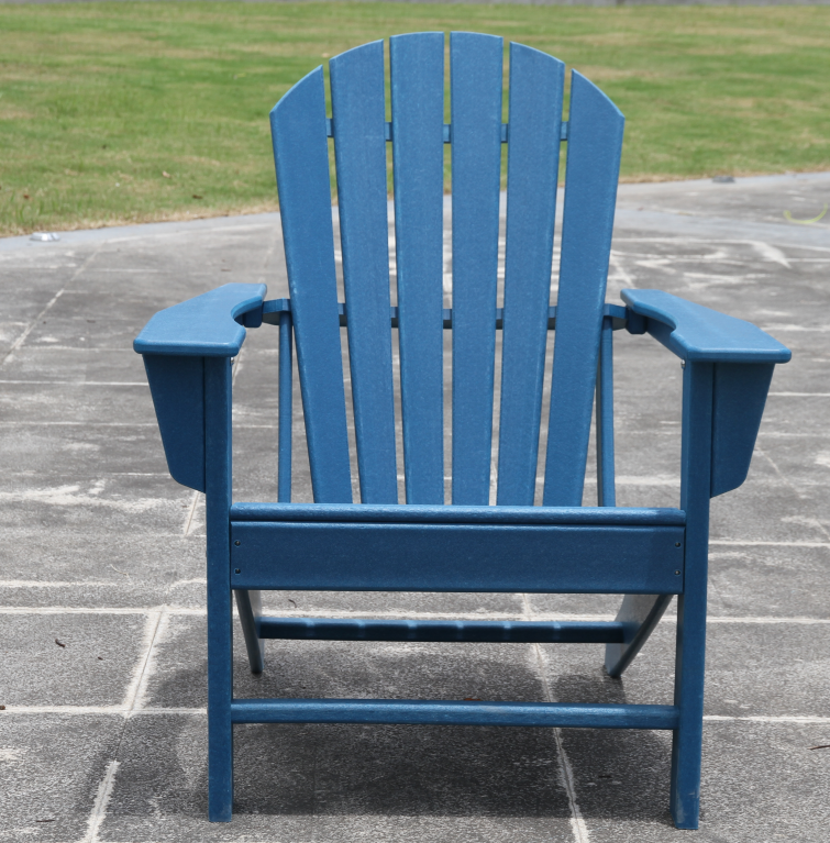 Wholesale Outdoor Garden Picnic Plastic Teak hdpe Resin Adirondack Chair