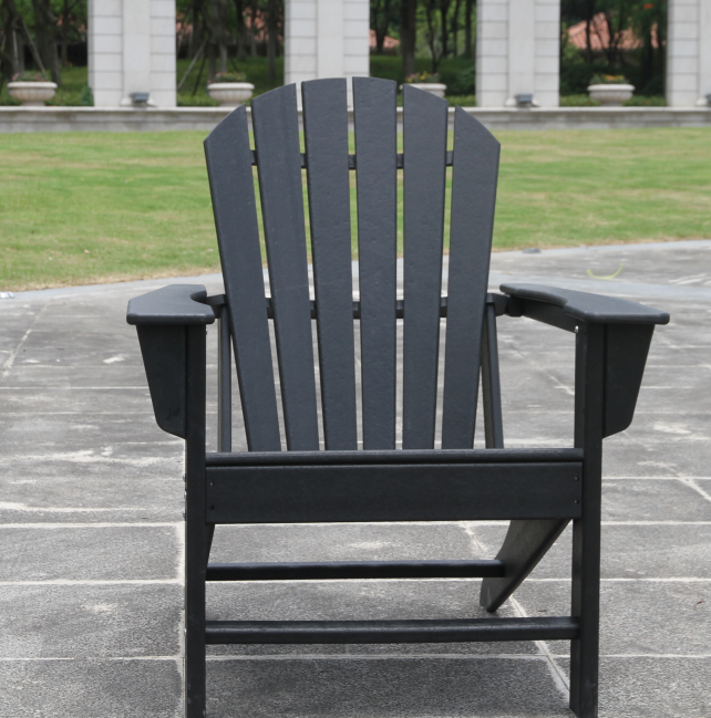 Wholesale Outdoor Garden Picnic Plastic Teak hdpe Resin Adirondack Chair