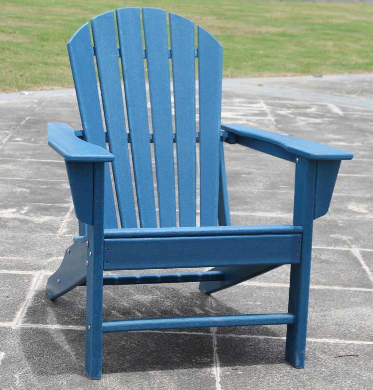 Wholesale Outdoor Garden Picnic Plastic Teak hdpe Resin Adirondack Chair