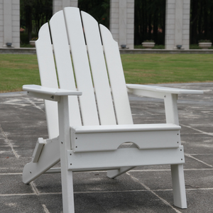 Veranda furniture plastic chairs folded white chair Hdpe Resin Adirondack Chair folding