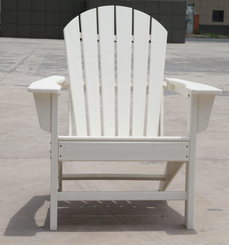 poly lumber outdoor lounge chair HDPE Recycled Wooden Adirondack Chair