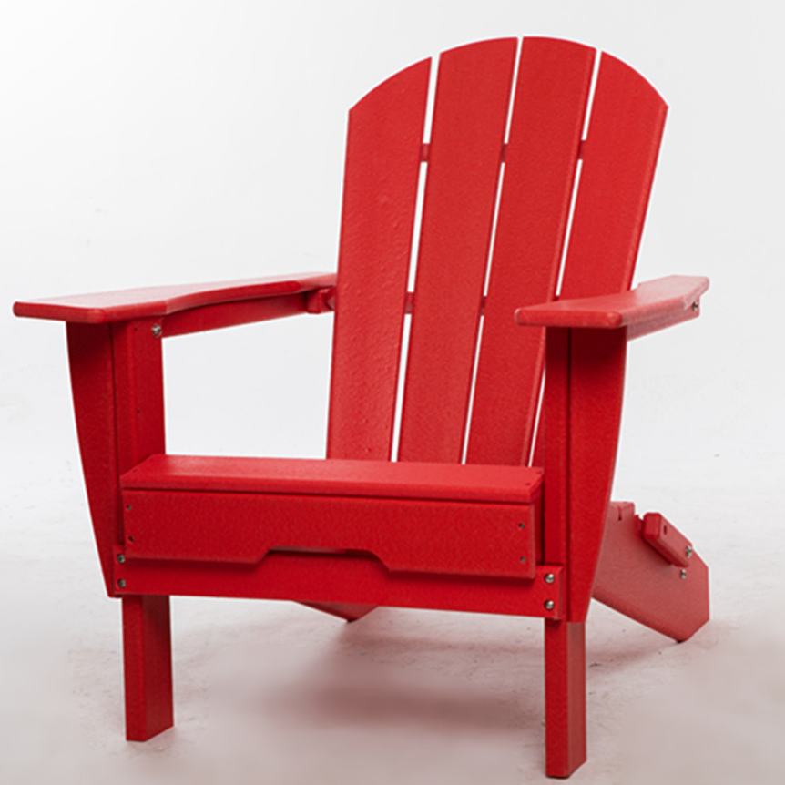 Adirondack Chair Resin HDPE Plastic Folding Outdoor Patio Furniture Beach Wood Garden Chair