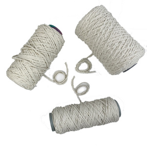 Manufacturer 4 ply Friction spinning  recycled thread polyester cotton mop yarn