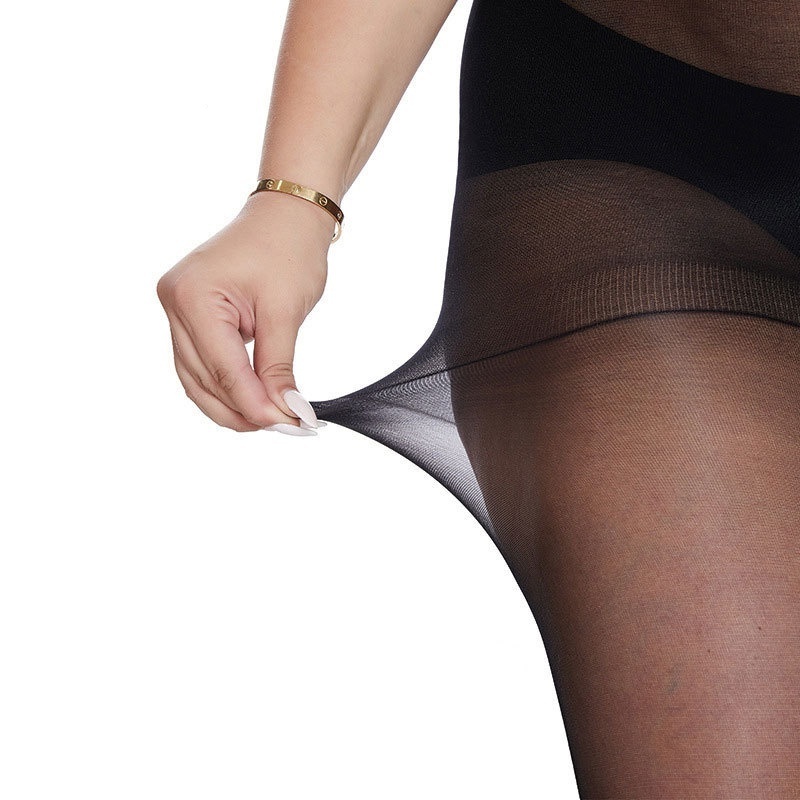 20D Super Thin Transparent Pantyhose Plus Size Twill Tights Dark Brown Sexy Women Pantyhose