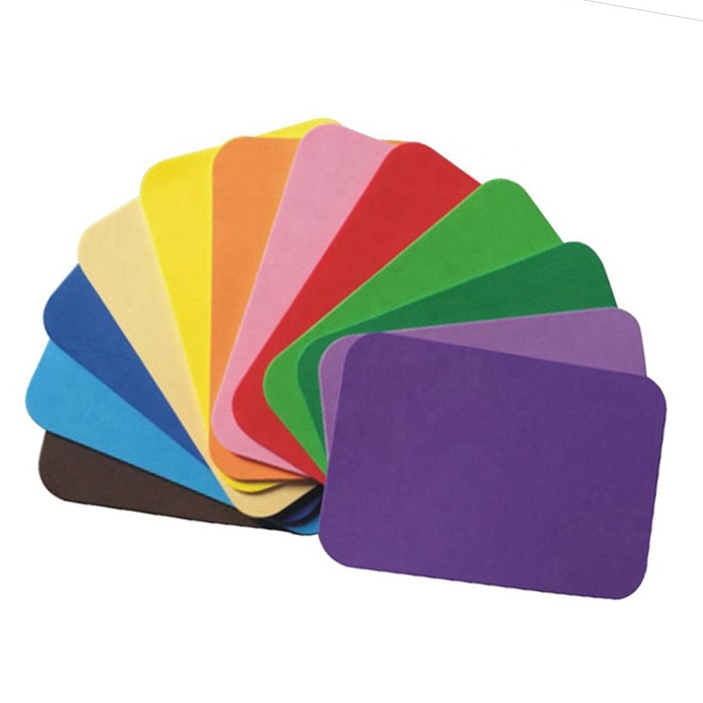 1X1mm 1x2m Colorful Craft Sheet DIY EVA Foam Eco-friendly Recyclable 1mm 2mm 3mm 4mm 5mm