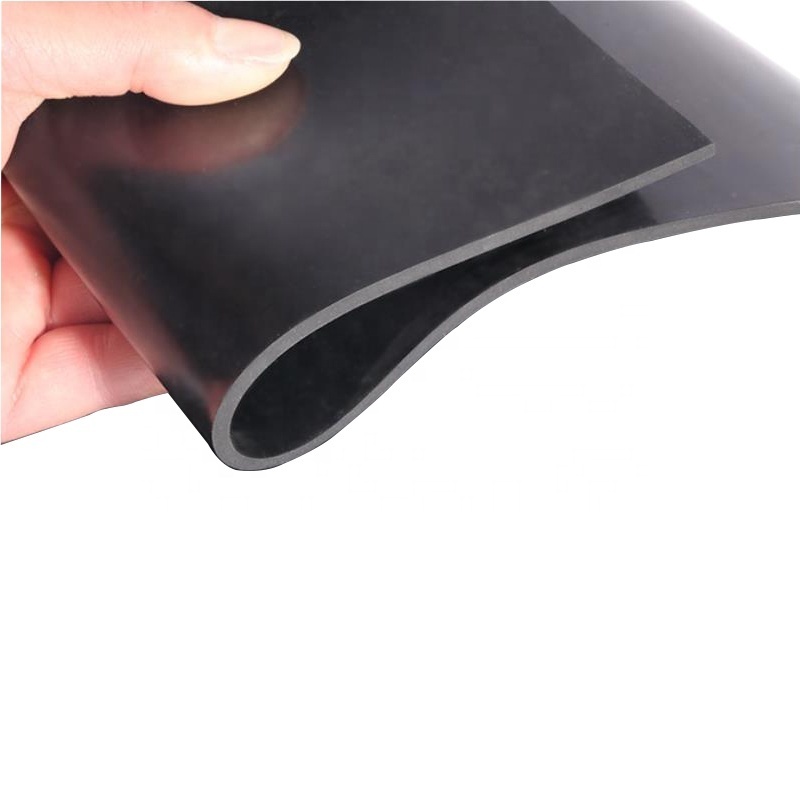 0.5mm 1mm 2mm 3mm 4mm various size custom black silicone rubber sheet for Vacuum press