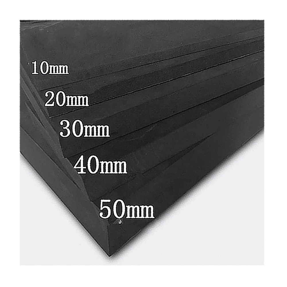 Factory Wholesale Flexible Material Black 38 Shore C Halogen CA Prop65 TSCA EVA Foam Sheet Mats Pads